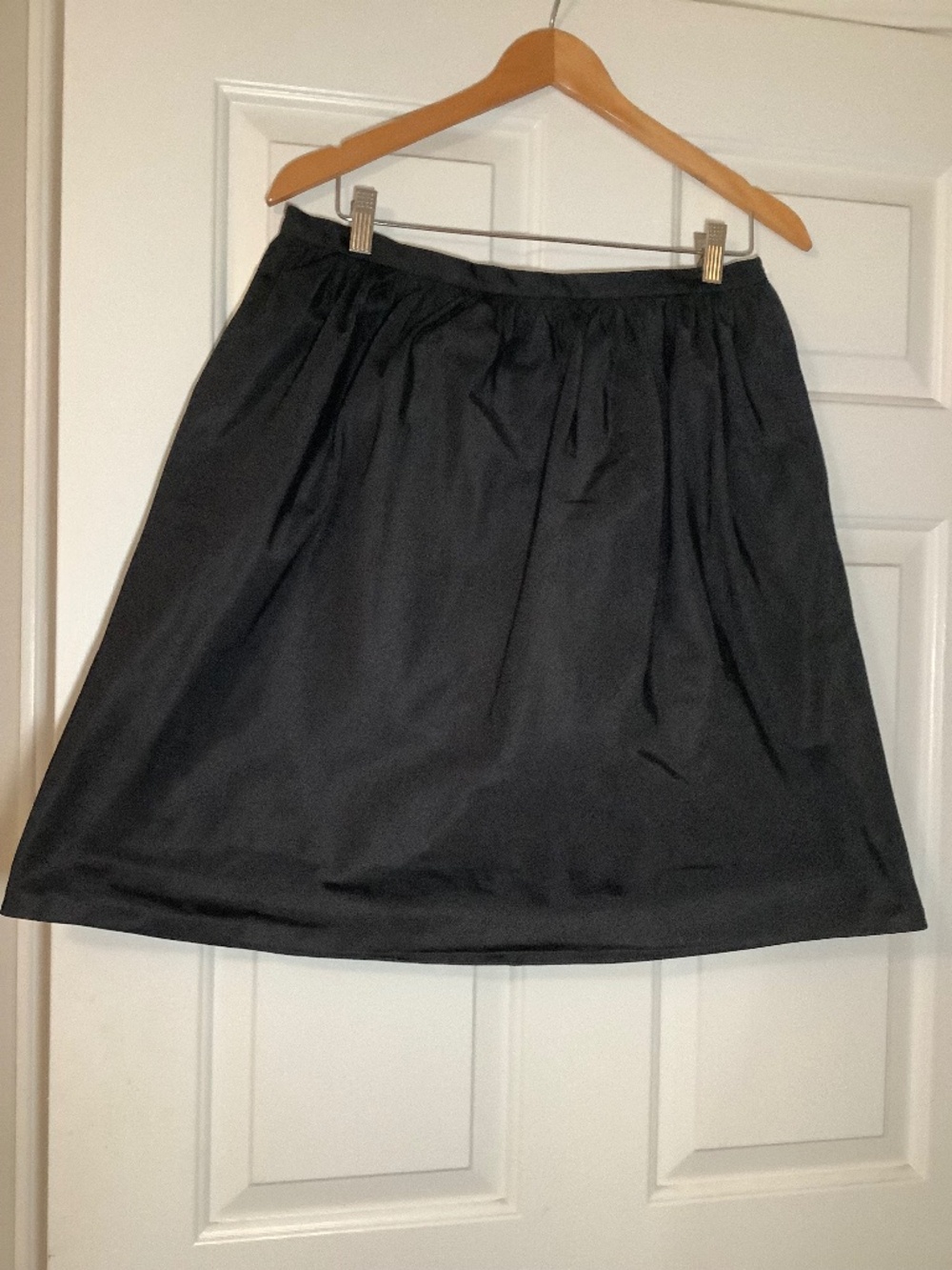 Ralph Lauren Purple Label Black Skirt - Silk